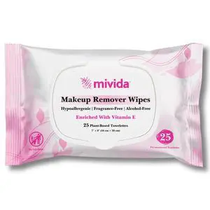 Hypoallergenic Makeup Remover Wipes With Vitamin E, Dermatologist Tested Alcohol Free & Fragrance Free Makeup Wipes For Sensitive Skin Make up Remover, Travel Friendly 25 Count Hypoallergenic Makeup Remover Wipes With Vitamin E, Dermatologist Tested Alcohol Free & Fragrance Free Makeup Wipes For Sensitive Skin Make up Remover, Travel Friendly 25 Count