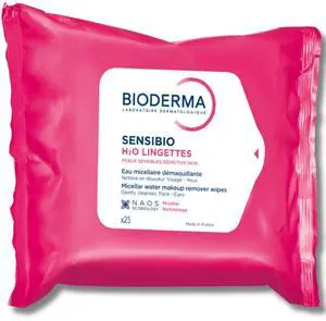 Sensibio H2O Makeup Wipes, Cleansing and Makeup Removing, Skin Soothing for Sensitive Skin, 25 Wipes Sensibio H2O Makeup Wipes, Cleansing and Makeup Removing, Skin Soothing for Sensitive Skin, 25 Wipes