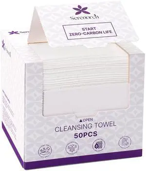 Disposable Face Towels XL, 50 Count Disposable Face Towels XL, 50 Count