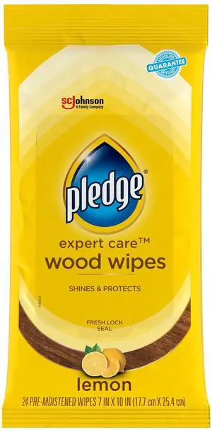Expert Care Enhancing Wood Wipes, Lemon Scent, 24 Count Expert Care Enhancing Wood Wipes, Lemon Scent, 24 Count