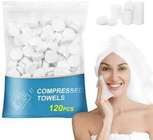 120 PCS Compressed Towels Bulk Coin Tissues Portable Mini Disposable Face Compressed Camping Towels for Travel Home Hotel and Outdoor Activities 120 PCS Compressed Towels Bulk Coin Tissues Portable Mini Disposable Face Compressed Camping Towels for Travel Home Hotel and Outdoor Activities