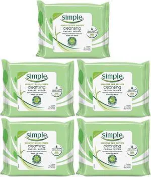 Kind To Skin Cleansing Facial Wipes, Travel Pack, 7-Count (Pack of 5) Kind To Skin Cleansing Facial Wipes, Travel Pack, 7-Count (Pack of 5)