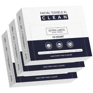 Disposable Face Towels XL,3 Travel Pack Faces Towel, 7.9" x 9.4" Large Face Towelettes Disposable,100% Viscose Fiber Extra Thick Soft Dry Wipes For Sensitive Skin,Makeup Remover,Face's Wipes,30 Count Disposable Face Towels XL,3 Travel Pack Faces Towel, 7.9" x 9.4" Large Face Towelettes Disposable,100% Viscose Fiber Extra Thick Soft Dry Wipes For Sensitive Skin,Makeup Remover,Face's Wipes,30 Count