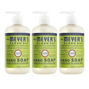 CLEAN DAY Hand Soap, Lemon Verbena Scent, 12.5 Fl Oz Bottle - 3 Pack CLEAN DAY Hand Soap, Lemon Verbena Scent, 12.5 Fl Oz Bottle - 3 Pack