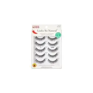 Looks So Natural, False Eyelashes, 'Shy', 12mm, Includes 5 Pairs Of Lashes, Easy to Apply, Reusable Lash Clusters Looks So Natural, False Eyelashes, 'Shy', 12mm, Includes 5 Pairs Of Lashes, Easy to Apply, Reusable Lash Clusters