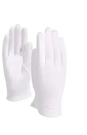 10Pairs White Cotton Gloves Large Size for Art handling Crafting Coin Jewelry Silver Inspection 10Pairs White Cotton Gloves Large Size for Art handling Crafting Coin Jewelry Silver Inspection