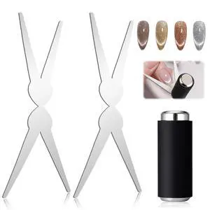Cat Eye Magnet Set, Multifunctional Nail Magnet Tool, Cat Eye Nail Magnet for French Effect, Cat Eye Gel Nail Polish Magnet for Nail Art DIY Home, Salon, Studio Cat Eye Magnet Set, Multifunctional Nail Magnet Tool, Cat Eye Nail Magnet for French Effect, Cat Eye Gel Nail Polish Magnet for Nail Art DIY Home, Salon, Studio