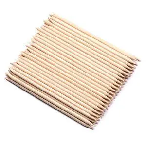 100 Pcs Orange Wood Nail Sticks Double Sided Multi Functional Cuticle Pusher Manicure Pedicure Tool for Manicure Pedicure 100 Pcs Orange Wood Nail Sticks Double Sided Multi Functional Cuticle Pusher Manicure Pedicure Tool for Manicure Pedicure