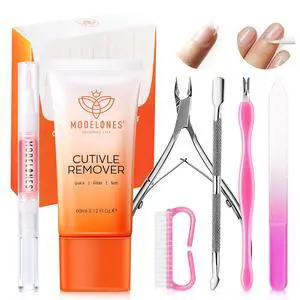 Cuticle Remover Kit Cuticle Remover Liquid & Cuticle Oil Pen Nail Kit w/Cuticle Trimmer Nail Stuff & File Cuticle Pusher & Nippers Manicure Kit for Women Nail Tools Manicure Set Nail Care Cuticle Remover Kit Cuticle Remover Liquid & Cuticle Oil Pen Nail Kit w/Cuticle Trimmer Nail Stuff & File Cuticle Pusher & Nippers Manicure Kit for Women Nail Tools Manicure Set Nail Care