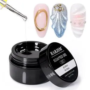 3D Sculpting Gel Clear Painting Gel Polish Nail Art Designs No Wipe Chrome Nail Powder Nails Charms Rhinestone Decoration Adhesive Glue Drawing Painted Sculpture Hard Gelpolish Curing Requires 3D Sculpting Gel Clear Painting Gel Polish Nail Art Designs No Wipe Chrome Nail Powder Nails Charms Rhinestone Decoration Adhesive Glue Drawing Painted Sculpture Hard Gelpolish Curing Requires