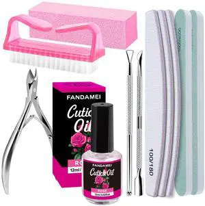 Nail Files and Buffers, Manicure Tools Nail Care Kit with Nail File, Nail Buffer Block, Cuticle Care for Women with Nippers, Pusher Peeler. Cuticle Oil and Nail Prep Kit. Nail Files and Buffers, Manicure Tools Nail Care Kit with Nail File, Nail Buffer Block, Cuticle Care for Women with Nippers, Pusher Peeler. Cuticle Oil and Nail Prep Kit.
