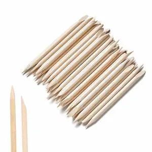 Nail Art Orange Wood Sticks,50PCS Multi Functional Cuticle Pusher Remover Manicure Pedicure Tool,4.5 inch Nail Art Orange Wood Sticks,50PCS Multi Functional Cuticle Pusher Remover Manicure Pedicure Tool,4.5 inch