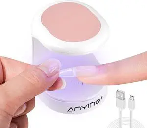 Mini UV Light for Gel Nails, UV Light for Nails Nail Lamp Portable UV Nail Lamp 16W UV Lamp Professional UV Lamp for Gel Nails Innovative Nail Dryer for Nail Art Mini UV Light for Gel Nails, UV Light for Nails Nail Lamp Portable UV Nail Lamp 16W UV Lamp Professional UV Lamp for Gel Nails Innovative Nail Dryer for Nail Art