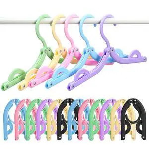 12pcs Travel Folding Hanger Household Multifunctional Portable Hanger 12pcs Travel Folding Hanger Household Multifunctional Portable Hanger