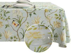 Rectangle Table Cloth,100% Waterproof Tablecloth Oil Proof Spill Proof Vinyl Table Cloth, Wipe Clean Plastic Table Cover for Dining, Camping, Indoor and Outdoor 52" x 70",Leaves Rectangle Table Cloth,100% Waterproof Tablecloth Oil Proof Spill Proof Vinyl Table Cloth, Wipe Clean Plastic Table Cover for Dining, Camping, Indoor and Outdoor 52" x 70",Leaves