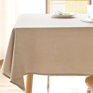 Textured Polyester Tablecloth Rectangle 52x70 Waterproof Spill-Proof Wipeable Table Cloth Wrinkle Free Dining Table Cover for Birthday Farmhouse Spring Tablecloths Up to 36'X54'' Textured Polyester Tablecloth Rectangle 52x70 Waterproof Spill-Proof Wipeable Table Cloth Wrinkle Free Dining Table Cover for Birthday Farmhouse Spring Tablecloths Up to 36'X54''