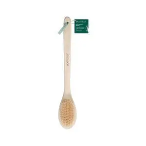 Bath Bristle Brush, Bath Brush with Long Handle, Cleanse Back & Hard-to-Reach Areas, Eco Friendly Shower Brush for Exfoliating, Cruelty Free Nylon Bristles, Vegan, 1 Count Bath Bristle Brush, Bath Brush with Long Handle, Cleanse Back & Hard-to-Reach Areas, Eco Friendly Shower Brush for Exfoliating, Cruelty Free Nylon Bristles, Vegan, 1 Count