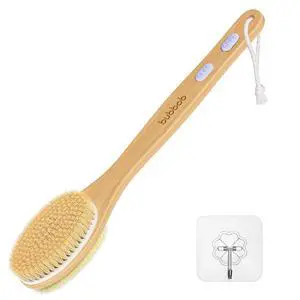 Back Scrubber for Shower,Bath Brush with Long Handle,Men and Women (Blue) Back Scrubber for Shower,Bath Brush with Long Handle,Men and Women (Blue)