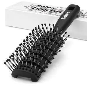 Hair Brush for Women & Men, Speed Dry Vent Hair Brushes, Pain-Free Detangling Brush for All Wet or Dry, Curly Hair Brush(Black) Hair Brush for Women & Men, Speed Dry Vent Hair Brushes, Pain-Free Detangling Brush for All Wet or Dry, Curly Hair Brush(Black)