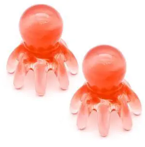 2 Pack Octopus Head Massager Comb: Hair Scalp Massage Tool Stress Relief Manual Relaxing Gifts for Men Women (Pale Pink) 2 Pack Octopus Head Massager Comb: Hair Scalp Massage Tool Stress Relief Manual Relaxing Gifts for Men Women (Pale Pink)