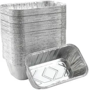 (50 Pack) 1Lb mini Loaf Pans Heavy Duty Disposable Aluminum Foil Bread Tins Standard Size 6" X 3.5" X 2.5" Oven Safe Sturdy Small Bread Tin Pans 1 Pound Loaf Pans (50 Pack) 1Lb mini Loaf Pans Heavy Duty Disposable Aluminum Foil Bread Tins Standard Size 6" X 3.5" X 2.5" Oven Safe Sturdy Small Bread Tin Pans 1 Pound Loaf Pans