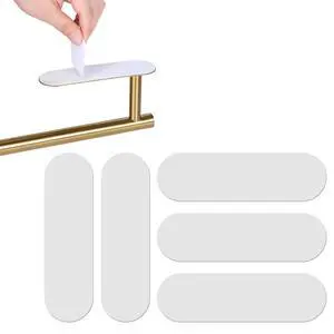 5-Pack Self-Adhesive Replacement Strips for Under-Cabinet Paper Towel Holders, 5.65 x 1.7 inches 5-Pack Self-Adhesive Replacement Strips for Under-Cabinet Paper Towel Holders, 5.65 x 1.7 inches