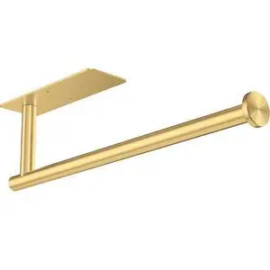 Gold Paper Towel Holder Under Cabinet, Self Adhesive Paper Towel Roll Holder Stick on Wall, Stainless Steel Towel Paper Holder for Kitchen Bathroom Gold Paper Towel Holder Under Cabinet, Self Adhesive Paper Towel Roll Holder Stick on Wall, Stainless Steel Towel Paper Holder for Kitchen Bathroom