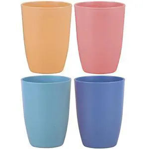 Wheat Straw Reusable Cup (12 oz) - Unbreakable Drinking Glasses Sets - Dishwasher Safe Tumbler - Lightweight, BPA Free and Eco friendly (4 Color) Wheat Straw Reusable Cup (12 oz) - Unbreakable Drinking Glasses Sets - Dishwasher Safe Tumbler - Lightweight, BPA Free and Eco friendly (4 Color)