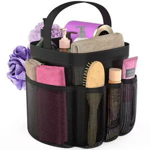 Mesh Shower Caddy Portable with 8 Upgraded Deeper Pockets,Hanging Caddy Dorm Basket, Quick Dry Shower Bag Mesh Shower Caddy Portable with 8 Upgraded Deeper Pockets,Hanging Caddy Dorm Basket, Quick Dry Shower Bag
