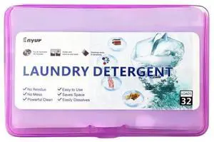 Laundry Detergent Sheets | Ultra-Portable | Travel Size | 32 Loads, 5-Second Dissolve | TSA-Approved & Eco-Friendly | 2X Stain Removal Tech | HE-Safe Detergent Sheets, Fresh Botanical Scent Laundry Detergent Sheets | Ultra-Portable | Travel Size | 32 Loads, 5-Second Dissolve | TSA-Approved & Eco-Friendly | 2X Stain Removal Tech | HE-Safe Detergent Sheets, Fresh Botanical Scent