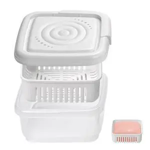 Square Soap Travel Case with Lid Bar Soap Tray and Drain Rack for Bathroom Shower, Portable Soap Rest Holder for Gym, Travel, Camping, Tightly Closed White Soap Box Square Soap Travel Case with Lid Bar Soap Tray and Drain Rack for Bathroom Shower, Portable Soap Rest Holder for Gym, Travel, Camping, Tightly Closed White Soap Box