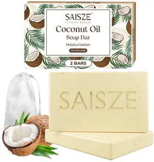 Handmade Coconut and Shea Butter Soap - 8 oz, Cold Process, Organic Soap Enriched with Coconut oil, Shea, Body Bars for Women and Men Handmade Coconut and Shea Butter Soap - 8 oz, Cold Process, Organic Soap Enriched with Coconut oil, Shea, Body Bars for Women and Men