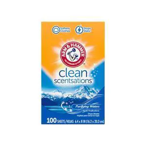 Fabric Softener Sheets, 100 sheets, Purifying Waters Fabric Softener Sheets, 100 sheets, Purifying Waters