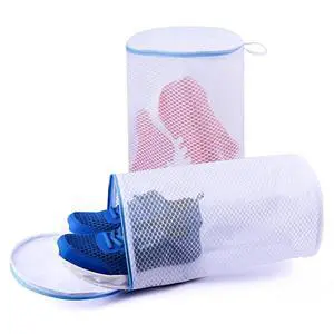 2 Pack Shoes Wash Bags,Shoe Washing Machine Bag,shoe laundry bag for washing machineHoneycomb Mesh Laundry Bags with Zipper for Sneakers,Running Shoes,Sock,Bras,Delicates and Toys14 in x 7.8 in 2 Pack Shoes Wash Bags,Shoe Washing Machine Bag,shoe laundry bag for washing machineHoneycomb Mesh Laundry Bags with Zipper for Sneakers,Running Shoes,Sock,Bras,Delicates and Toys14 in x 7.8 in