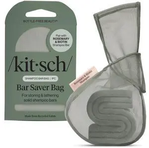 Bar Soap Saver Pouch Extends Use & Prevents Soggy Mess, Recycled Beauty Bar Bag & Eco-Friendly Pouch for Bars w/Tag Identifier, Patented Mesh Soap Bag for Rosemary & Biotin Shampoo Bar Bar Soap Saver Pouch Extends Use & Prevents Soggy Mess, Recycled Beauty Bar Bag & Eco-Friendly Pouch for Bars w/Tag Identifier, Patented Mesh Soap Bag for Rosemary & Biotin Shampoo Bar