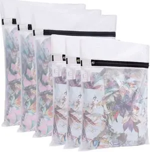 Laundry Bags Mesh Wash Bag for Intimates Lingerie and Delicates,6Pcs(3L,3M) Laundry Bags Mesh Wash Bag for Intimates Lingerie and Delicates,6Pcs(3L,3M)