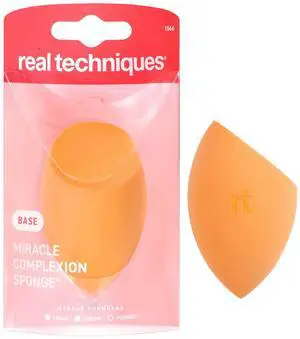 Miracle Complexion Sponge, For Applying Liquid & Cream Foundation, Skin Tint & Concealer, Makeup Blending Sponge, Natural Finish, Latex-Free & Cruelty-Free Miracle Complexion Sponge, For Applying Liquid & Cream Foundation, Skin Tint & Concealer, Makeup Blending Sponge, Natural Finish, Latex-Free & Cruelty-Free