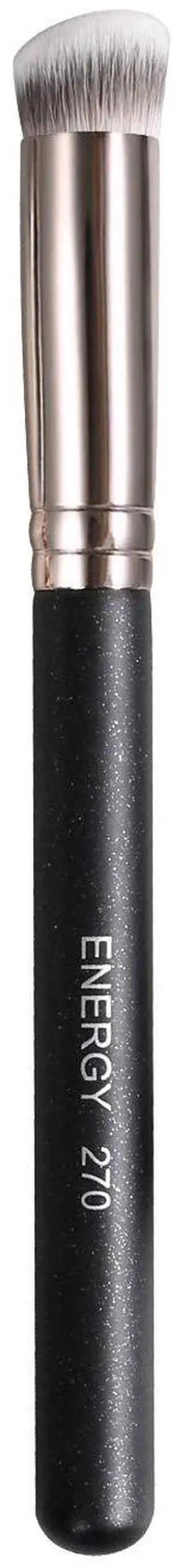 Concealer Brush Under Eye Mini Angled Flat Top Kabuki Nose Contour Brush for Concealing Blending Setting Buffing with Powder Liquid Cream Cosmetic Pro Small Makeup Foundation brushes 270 Concealer Brush Under Eye Mini Angled Flat Top Kabuki Nose Contour Brush for Concealing Blending Setting Buffing with Powder Liquid Cream Cosmetic Pro Small Makeup Foundation brushes 270