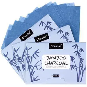 Oil Blotting Sheets For Face, 1000 Sheets Bamboo Charcoal Blotting Papers For Face (100 Sheets In 10 Packs), Oil Absorbing Sheets For Oily Skin & All Skin Types, Oil Remover For Women & Men Oil Blotting Sheets For Face, 1000 Sheets Bamboo Charcoal Blotting Papers For Face (100 Sheets In 10 Packs), Oil Absorbing Sheets For Oily Skin & All Skin Types, Oil Remover For Women & Men
