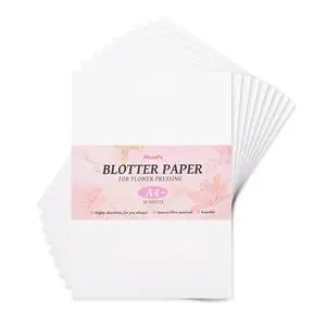 20 Sheets Blotting Paper for Flower Press, Large 8.26 x 11.8 inch A4 Highly Absorbent and Reusable Blotter Papers for Flower Press Herbarium Craft Blotter Paper Sheets Papers Craft Supplies 20 Sheets Blotting Paper for Flower Press, Large 8.26 x 11.8 inch A4 Highly Absorbent and Reusable Blotter Papers for Flower Press Herbarium Craft Blotter Paper Sheets Papers Craft Supplies