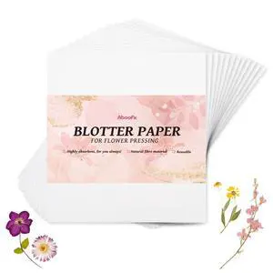 26 Sheets Blotting Paper for Flower Press, 9 x 9 inch Highly Absorbent and Reusable Blotter Papers for Flower Pressing, Flower Press Paper Sheets 26 Sheets Blotting Paper for Flower Press, 9 x 9 inch Highly Absorbent and Reusable Blotter Papers for Flower Pressing, Flower Press Paper Sheets