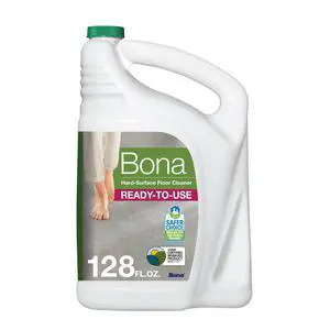Multi-Surface Floor Cleaner Refill - 128 fl oz - Unscented - Refill for Bona Spray Mops and Spray Bottles - Residue-Free Floor Cleaning Solution for Stone, Tile, Laminate, and Vinyl Floors Multi-Surface Floor Cleaner Refill - 128 fl oz - Unscented - Refill for Bona Spray Mops and Spray Bottles - Residue-Free Floor Cleaning Solution for Stone, Tile, Laminate, and Vinyl Floors