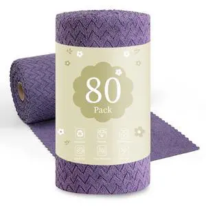 80 Pack Microfiber Cleaning Cloth Roll Reusable Paper Towels 12"x12" Tear Away Cloth,Absorbent Dish Rags for House Kitchen,Wash Cloths,Lint Free Rags for Window Cars Cleaning Supplies 80 Pack Microfiber Cleaning Cloth Roll Reusable Paper Towels 12"x12" Tear Away Cloth,Absorbent Dish Rags for House Kitchen,Wash Cloths,Lint Free Rags for Window Cars Cleaning Supplies