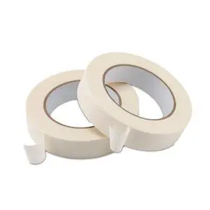 Masking Tape 1 inch, 2 Pack General Purpose Beige Masking Tape White Masking Paper, 1 inch x 55 Yards x 2 Rolls (110 Total Yards) Masking Tape 1 inch, 2 Pack General Purpose Beige Masking Tape White Masking Paper, 1 inch x 55 Yards x 2 Rolls (110 Total Yards)
