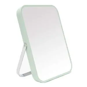 Table Desk Vanity Makeup Mirror,8-Inch Portable Folding Mirror with Metal Stand 90°Adjustable Rotation Tavel Make Up Mirror Hanging Bathroom for Shower Shaving(Green) Table Desk Vanity Makeup Mirror,8-Inch Portable Folding Mirror with Metal Stand 90°Adjustable Rotation Tavel Make Up Mirror Hanging Bathroom for Shower Shaving(Green)