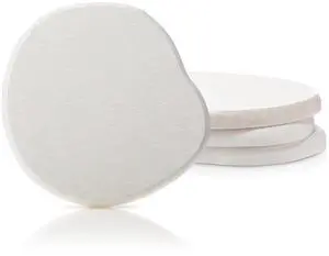 Diatomaceous Earth Coasters Set of 4Cool Absorbent Quick-Dry Drink Coasters for Desks, Cute Modern Stone Design with Stylish White Aesthetic (4, White) Diatomaceous Earth Coasters Set of 4Cool Absorbent Quick-Dry Drink Coasters for Desks, Cute Modern Stone Design with Stylish White Aesthetic (4, White)