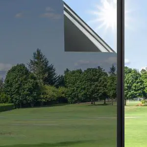 Window Privacy Film One Way Window Tint for Home, Sun UV Blocking Heat Control Reflective Mirror Tinting Film See Out Not in Office Door Coverings, Black 17.5" x 78.7" Window Privacy Film One Way Window Tint for Home, Sun UV Blocking Heat Control Reflective Mirror Tinting Film See Out Not in Office Door Coverings, Black 17.5" x 78.7"