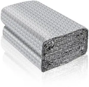 Reflective Foil Insulation, Double Reflective Bubble Insulation Sheet, Aluminum Foil Bubble Shield, Radiant Barrier Roll for RV Windows Weatherproofing (23.6''x 10Ft) Reflective Foil Insulation, Double Reflective Bubble Insulation Sheet, Aluminum Foil Bubble Shield, Radiant Barrier Roll for RV Windows Weatherproofing (23.6''x 10Ft)