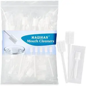 50Pcs Baby Tongue Cleaner - Baby Oral Cleaner Newborn Tongue Cleaner for Infants Bulk Disposable Thrush Brush for Babies Individually Wrapped Cotton Gauze Mouth Cleaner for Mouth Gum Cleansing 50Pcs Baby Tongue Cleaner - Baby Oral Cleaner Newborn Tongue Cleaner for Infants Bulk Disposable Thrush Brush for Babies Individually Wrapped Cotton Gauze Mouth Cleaner for Mouth Gum Cleansing