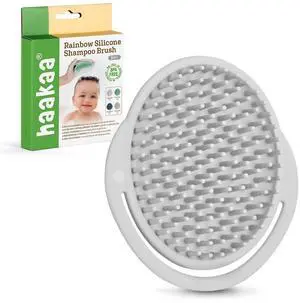 Baby Cradle Cap Brush - Soft Cradle Cap Comb| Hair Scalp Massager, Soft Bristles for Newborns & Toddlers,Ideal Baby Shower Gifts for Mum - 1pk Baby Cradle Cap Brush - Soft Cradle Cap Comb| Hair Scalp Massager, Soft Bristles for Newborns & Toddlers,Ideal Baby Shower Gifts for Mum - 1pk